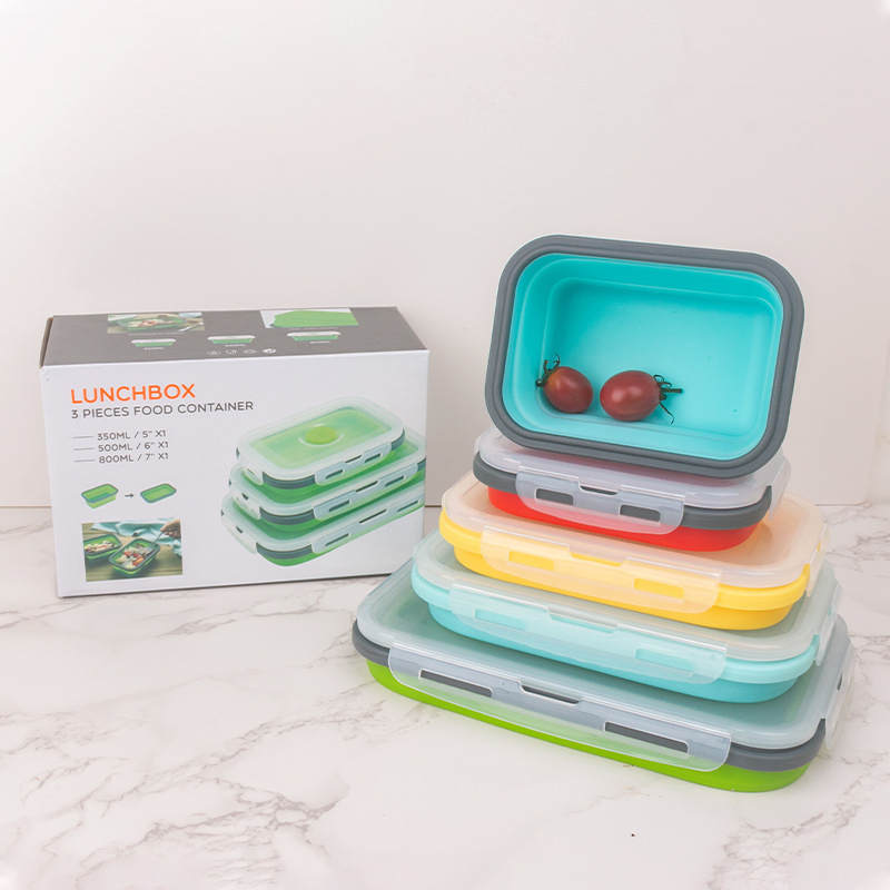 Flexible Silicone Food Storage Container for Every Meal