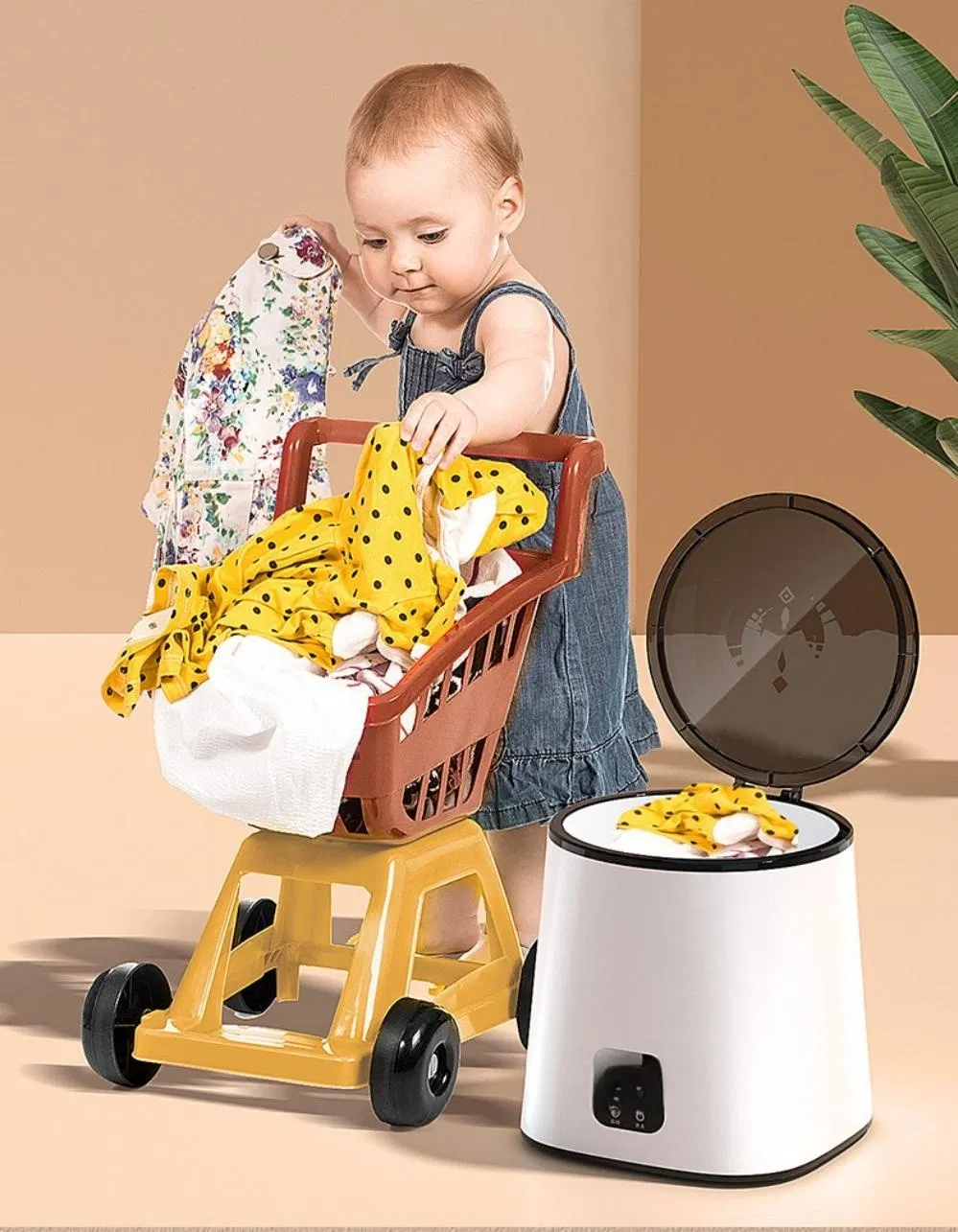 Hot Selling Premium Quality Customized Large Capacity Home-Use Portable Mini Washing Machine