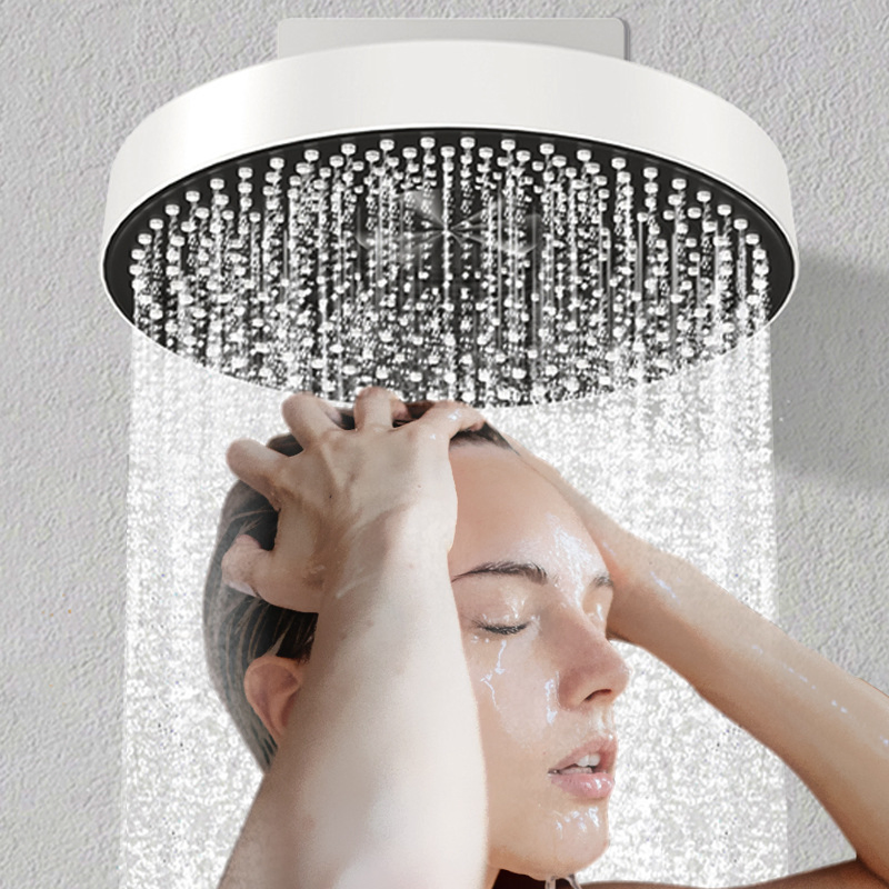 Ceiling Mount Shower System Bathroom Luxury Rain Shower Head Matt Black Rainfall Shower Head