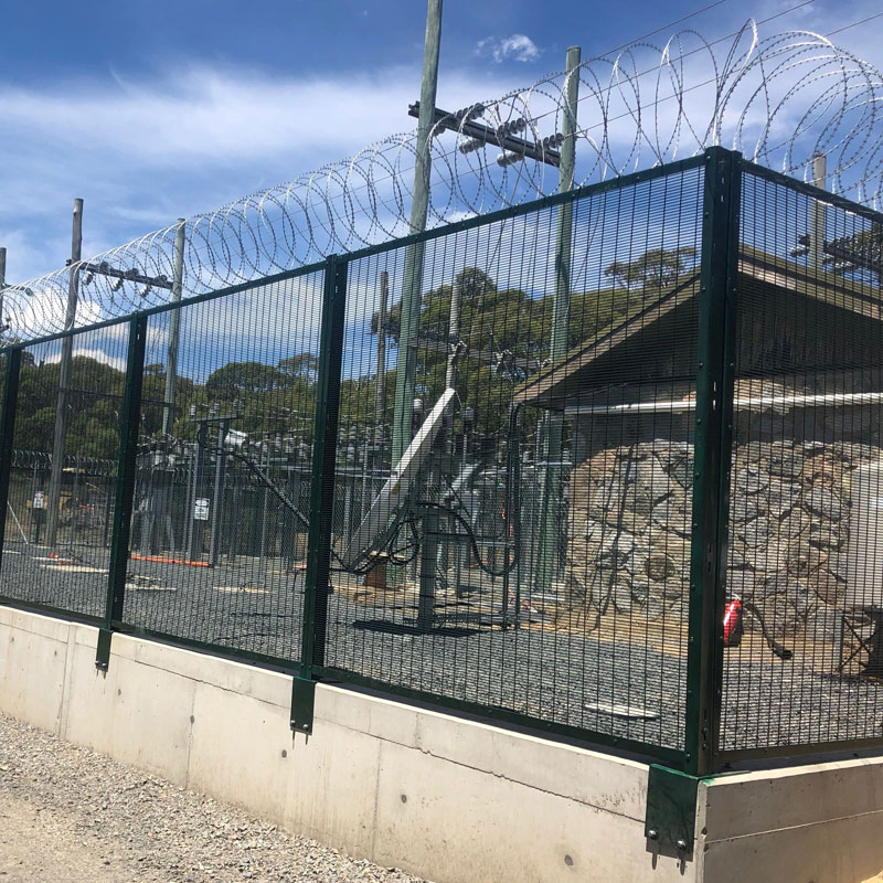 High Quality Black Color 358 Anti-Climb Security Mesh Fencing for Australian