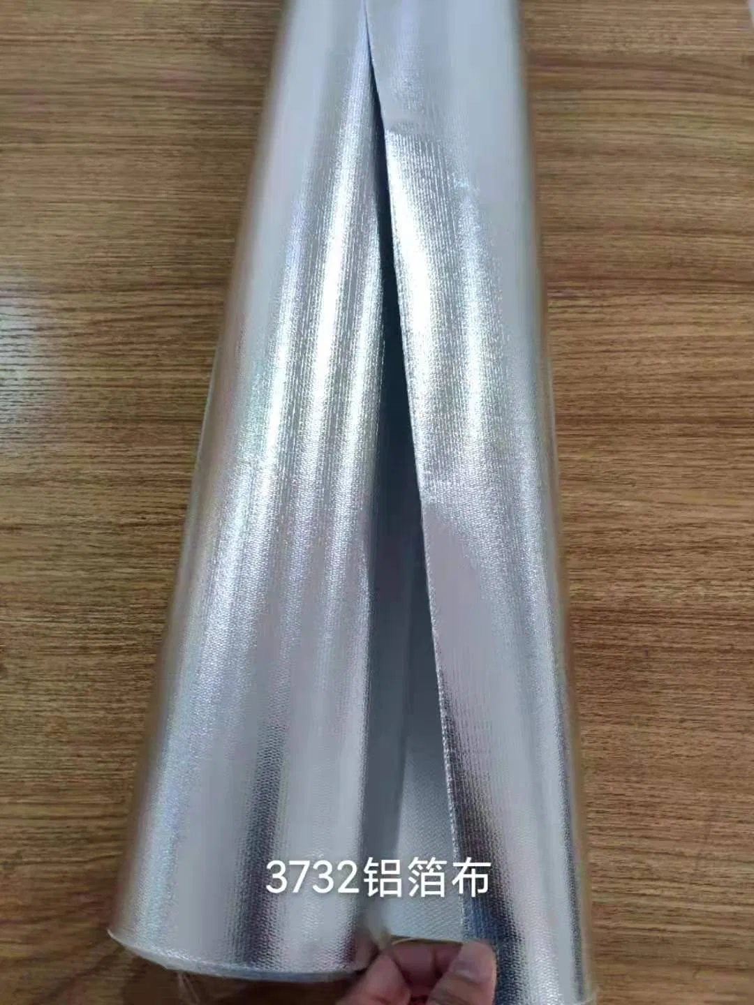 Aluminum Foil Coated Glass Woven Fabric 7628