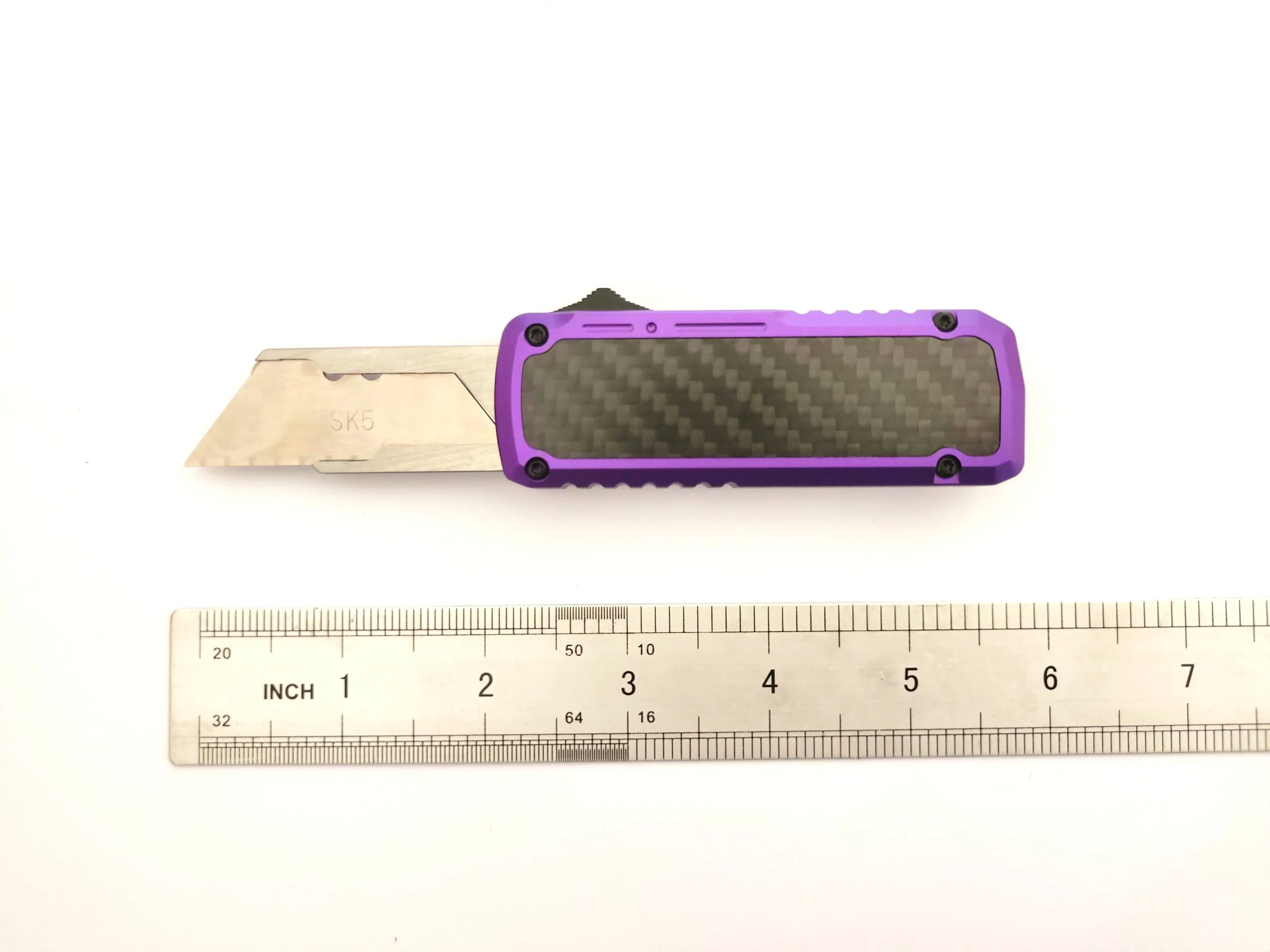 Folding Replaceable Utility Knives Otf Multifunctional EDC Carbon Fiber Inlay Razor Knife Box Cutter