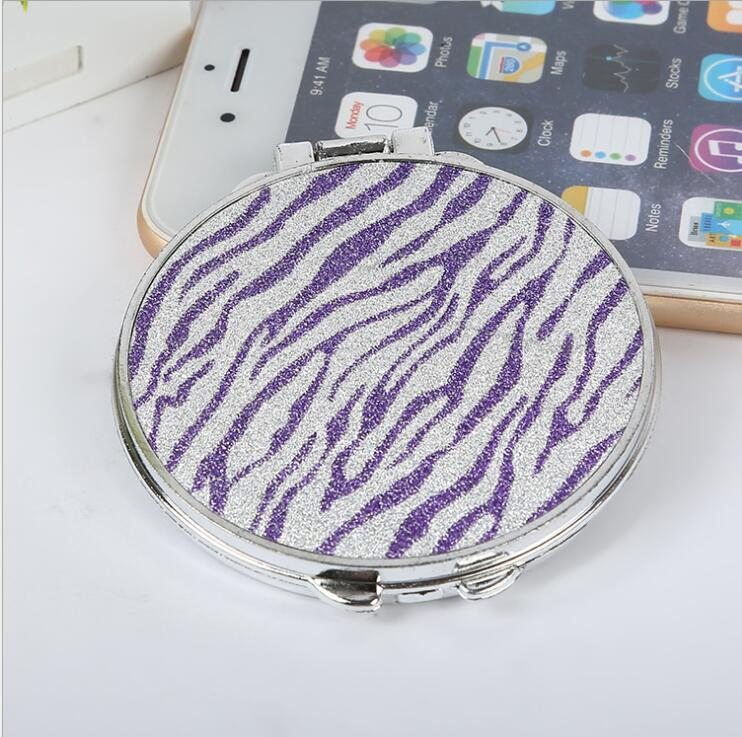 Personalized Round Folding Makeup Mirror Small Cosmetics Square Mirror Promotion Gift