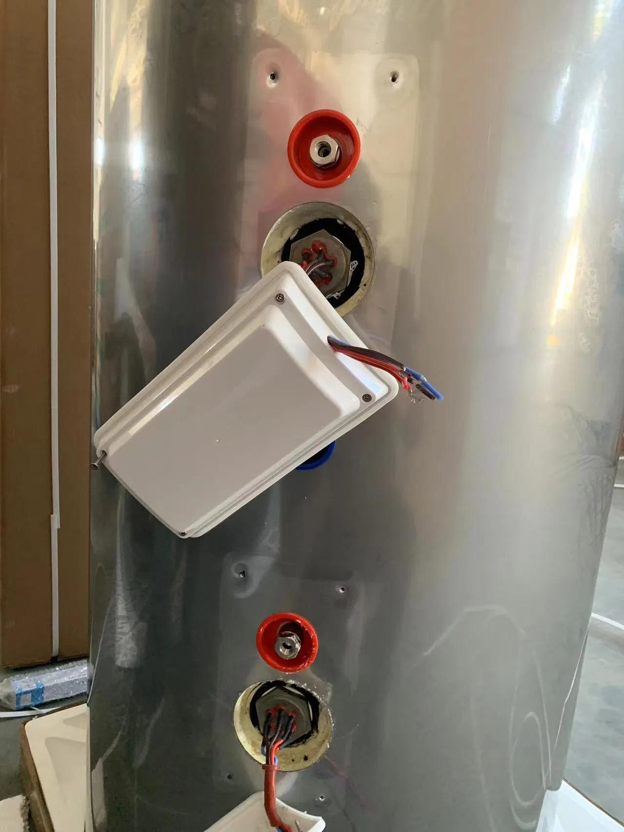 500L Stainless Steel Polyuranthe Insulated Solar Electric Water Heater Tank