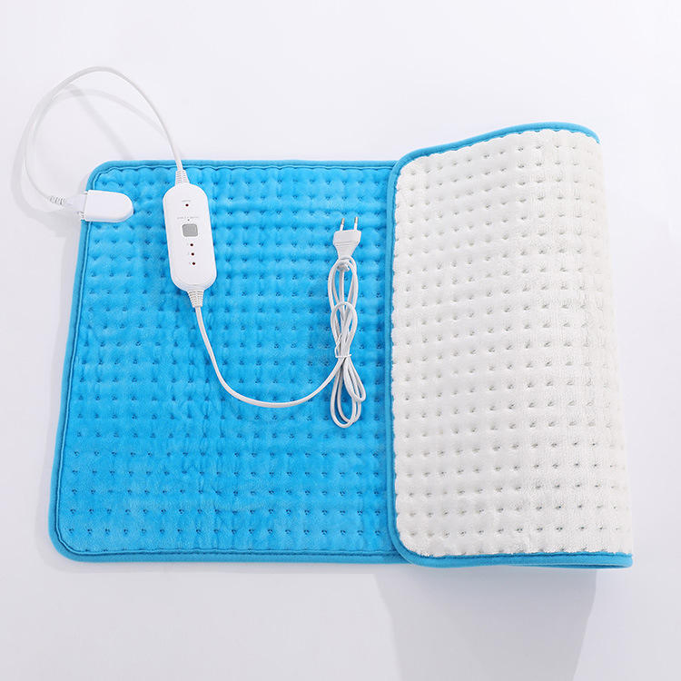 Wholesale Velvet Electric Heating Pad Soft Washable Infrared Heating Throw Blanket Back/Shoulder/Neck/Knee