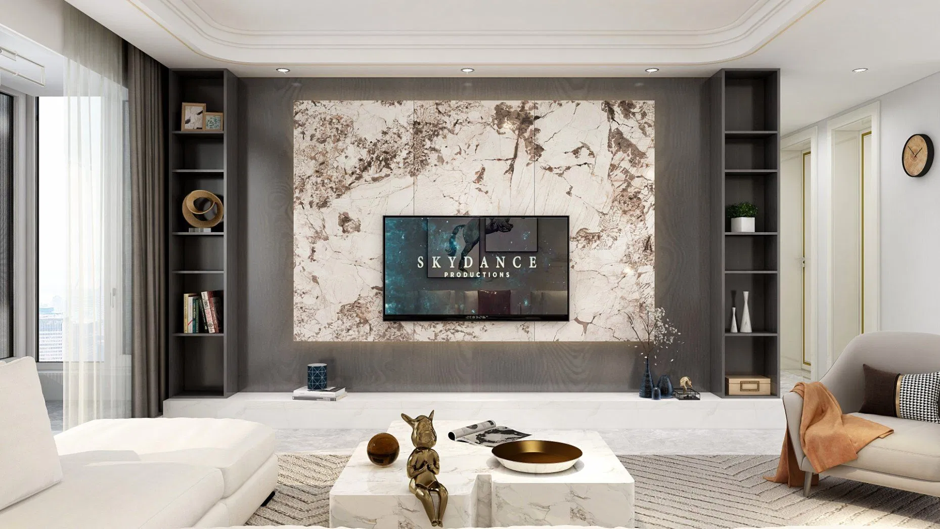 Sintered Stone Tile Porcelain for Tile Floor Wall Decoration Surface Countertop Worktop Table Surface Horizon Stone