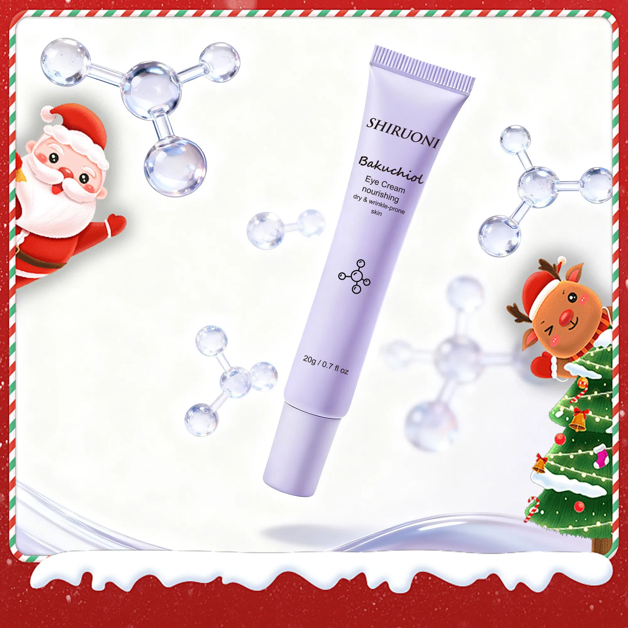 Wholesale Nourishing Moisturizing Lifting Firming Anti-Aging Bakuchiol Eye Cream for Skin Care