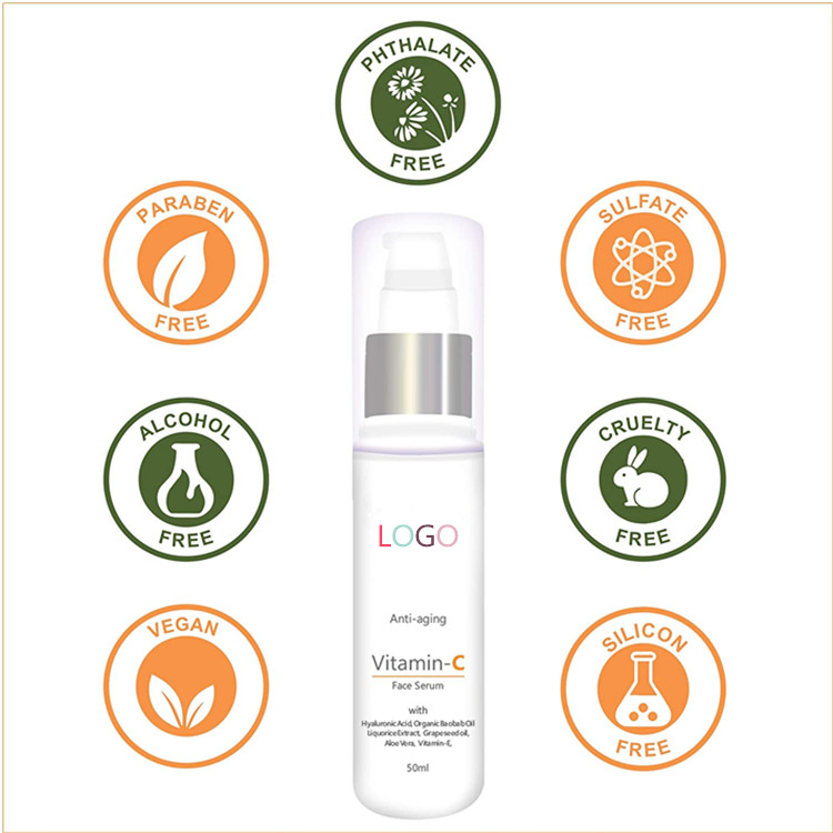 Private Label Boost Collagen Anti-Aging 20% Vitamin C Face Serum