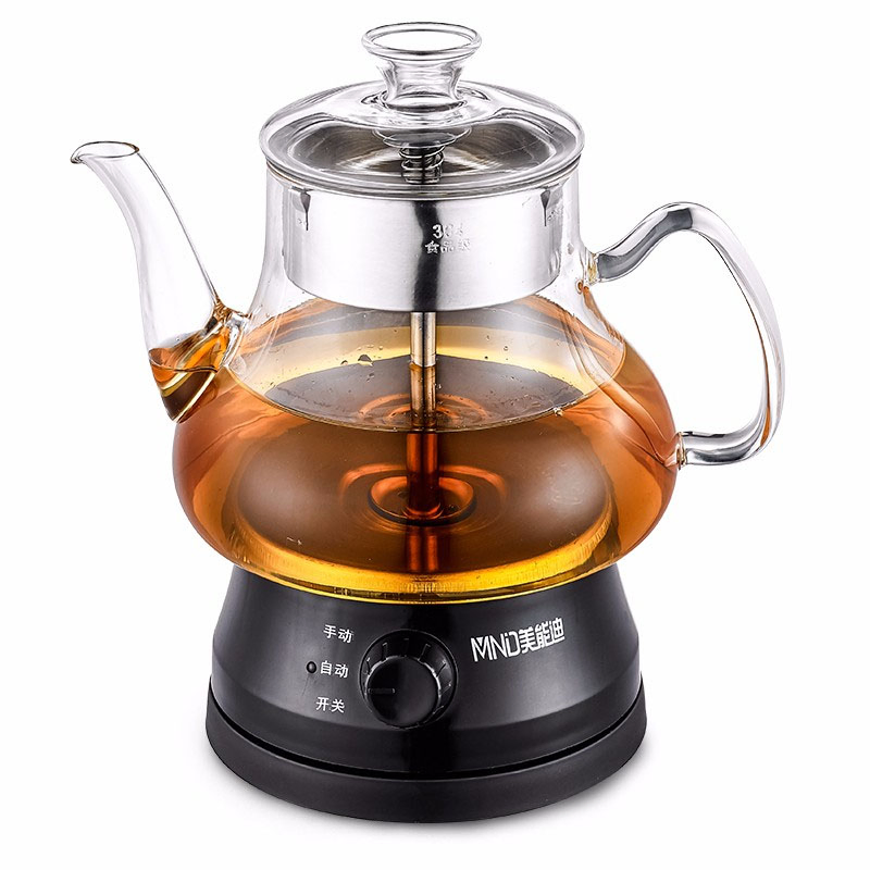 Hot Sale Household Electric Turkish Stewing Tea Kettle Maker Wholesale with Stainless Steel+Glass Percolator