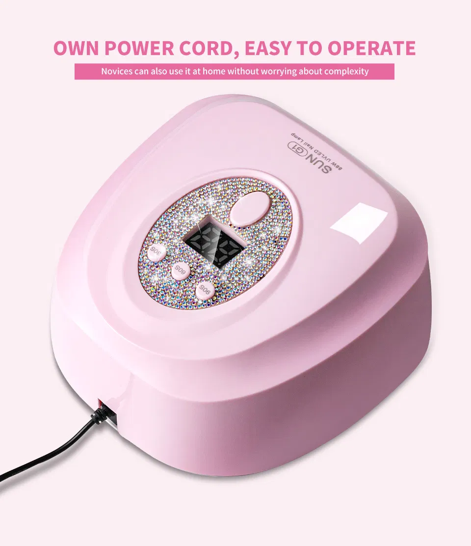 Professional USB Rechargeable UV LED Nail Lamp with CE and RoHS