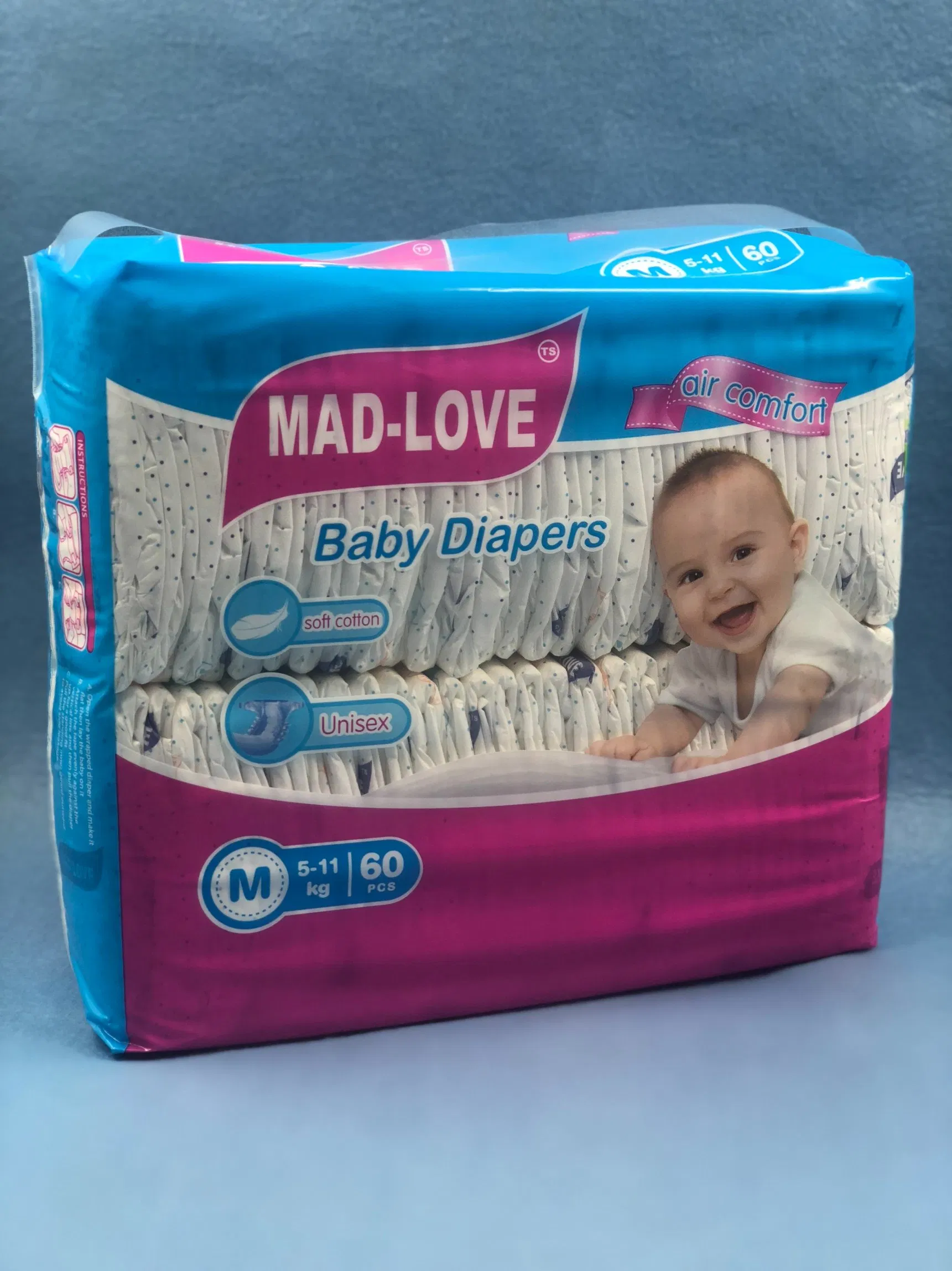 Детские подгузники одноразовые в пачках