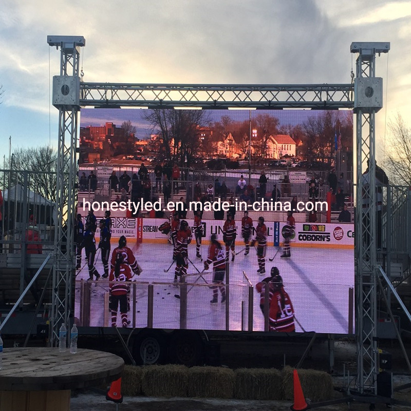 New Arrival Outdoor P2 P2.5 P3 P3.91 P4 P4.81 P5 P6 P10 Waterproof Aluminum Cabinet Full Color Advertising LED Video Wall