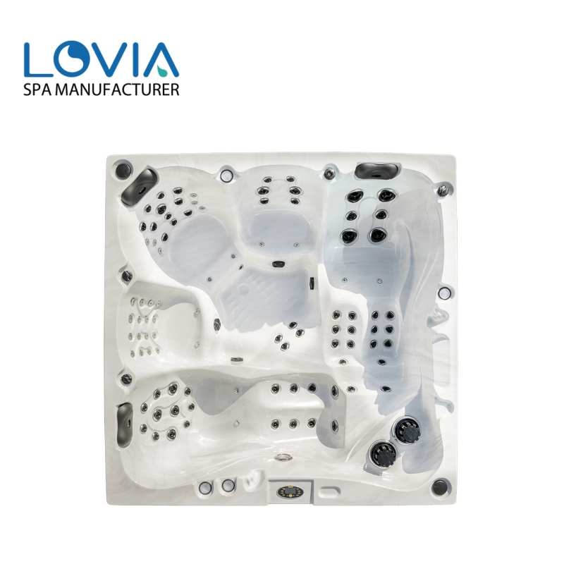 Гидромассажная ванна на 5 человек с подсветкой