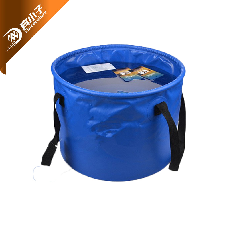 Direct Folding Portable Hanging Type Collapsible Umbrella Water Bucket for Storage Box
