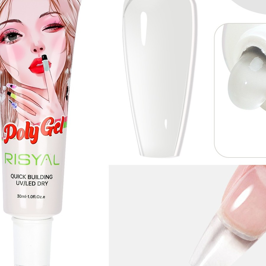 Hard Builder Nail Extension Gel No Burn Self Leveling for Professional Nail Beauty Wholesale Custom Color