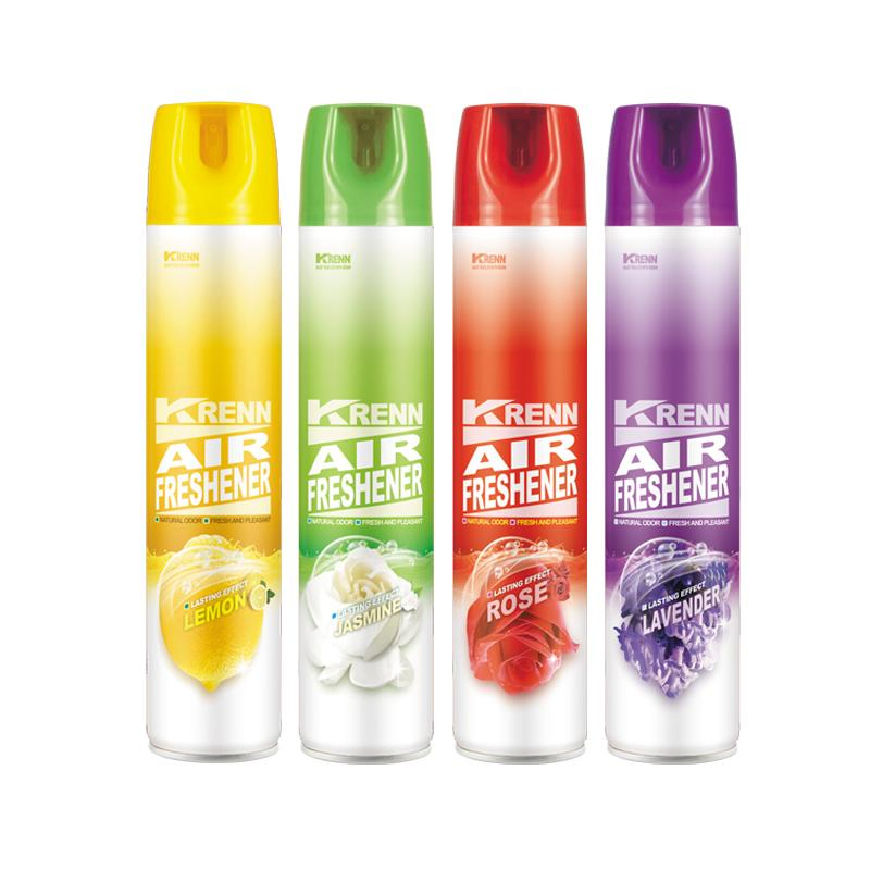Krenn Custom Long Lasting Fragrance Car Air Freshener Spray 300ml Variety Scents Office and Hotel Air Freshener