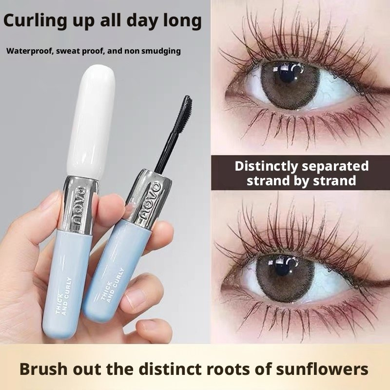 Novo Double-Ended Lengthening & Volumizing Mascara Waterproof Curling Long-Lasting Smudge-Proof
