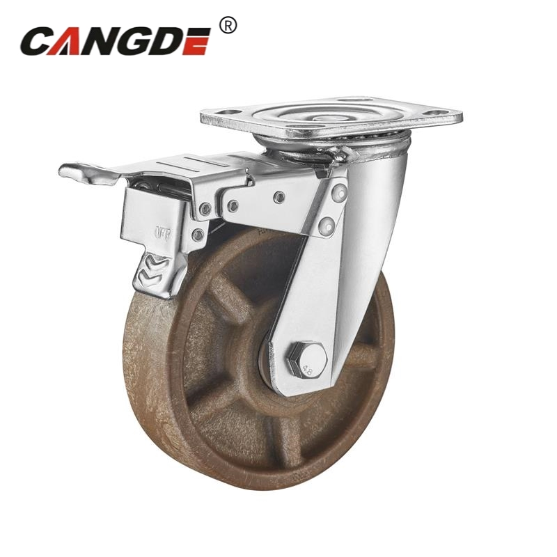 Factory Wholesale 4/5/6 Inch Heavy-Duty High-Temperature Resistant Industrial Wheels Price