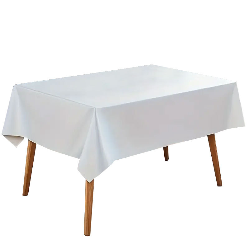 New Round Table Waterproof and Oil-Proof Dining Table Cloth, Oil-Proof, Waterproof and Anti-Slip Coffee Table Cloth