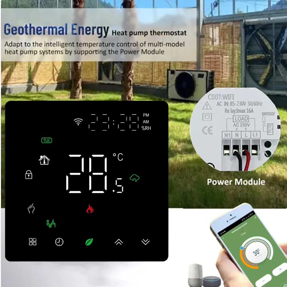 WiFi Smart Thermostat Floor Heating Temperature Controller Switch for Home