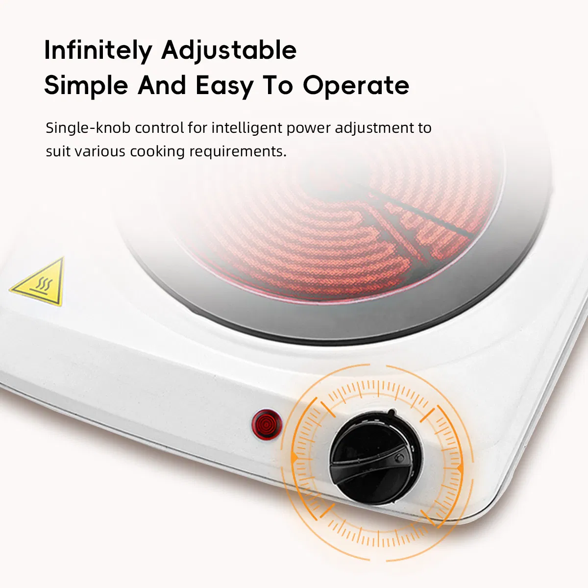 High-Power 1200W Infrared Ceramic Cooking Hob for Efficient Meals