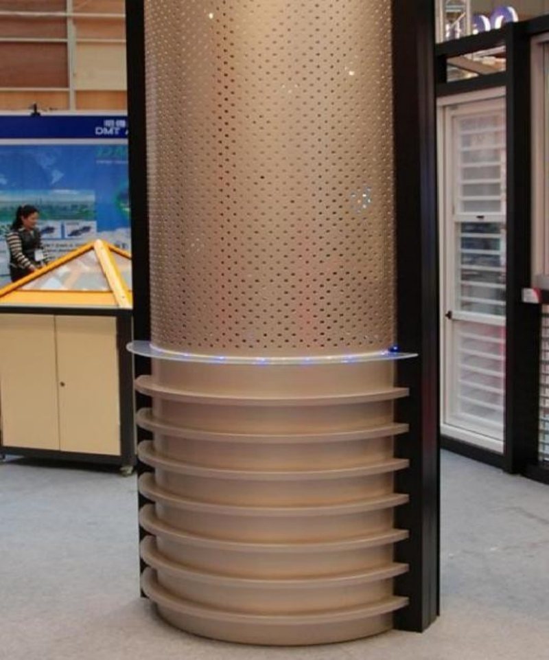 Surface Color Stable Aluminium Curtain Wall Profile