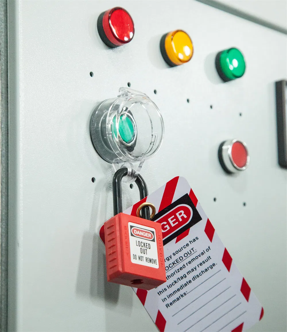 38mm Dust Proof Insulation Loto Safety Padlock Lockout with Security Lock