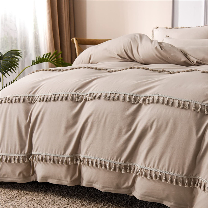 Hotel and Home Bedding 100% Microfiber Comforter Cover Sets Queen Size Bed Sheet Quilt