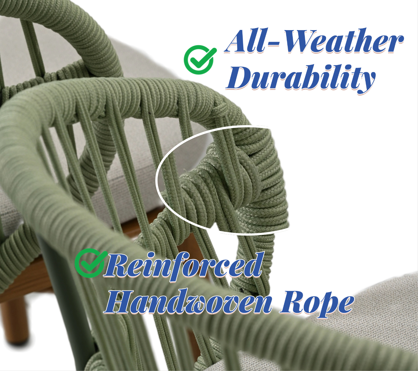 Набор мебели алюминий тик стол 6 стульев с подогревом