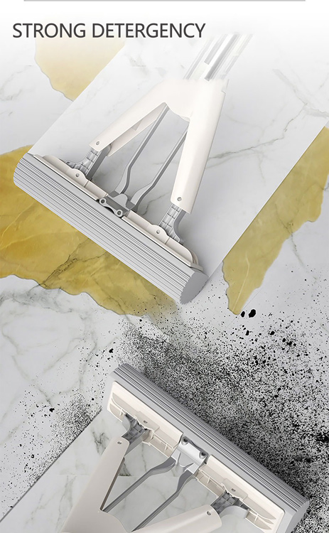 Good Quality Wet Sponge Mop Smart All Purpose Self Clean Lazy Floor Mop