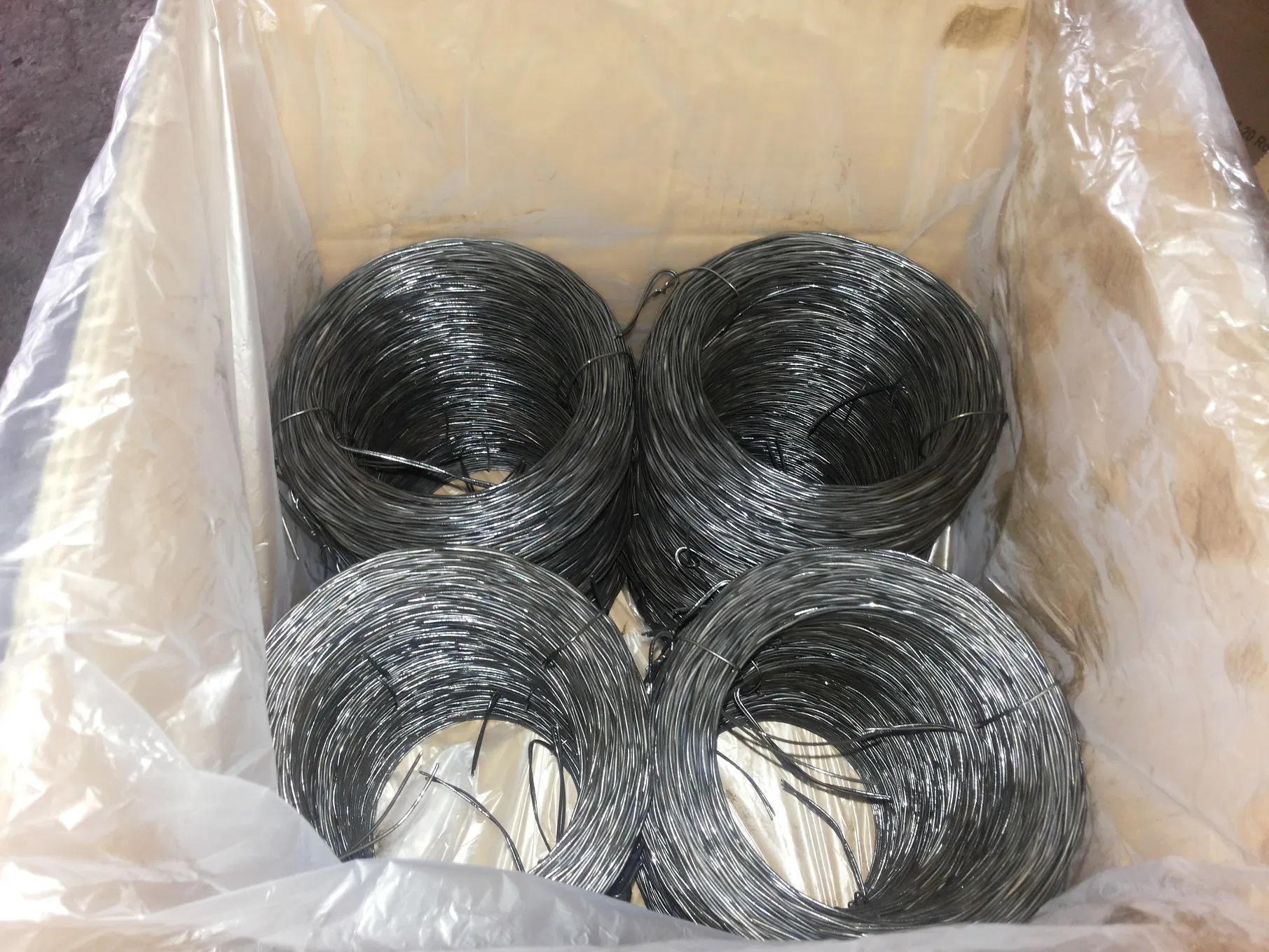 Black Twisted Tie Wire Binding Wire Small Coil Annealed Wire 1.24mm