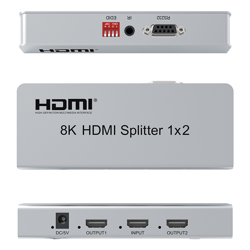 Разветвитель HDMI 1x2 8K