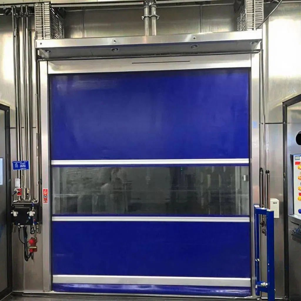 Industrial High Speed PVC Door Roller Automatic Fast Rolling Shutter Doors