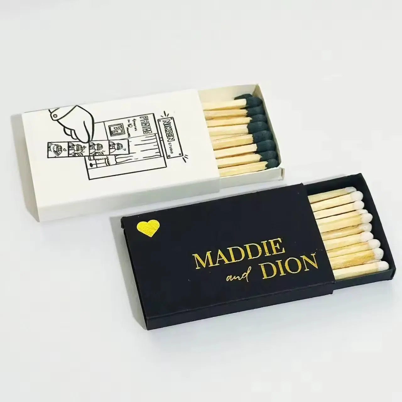 Hotel Wedding Creative Matches Wholesale Scented Candles Special Boxed Wooden Stem Matches