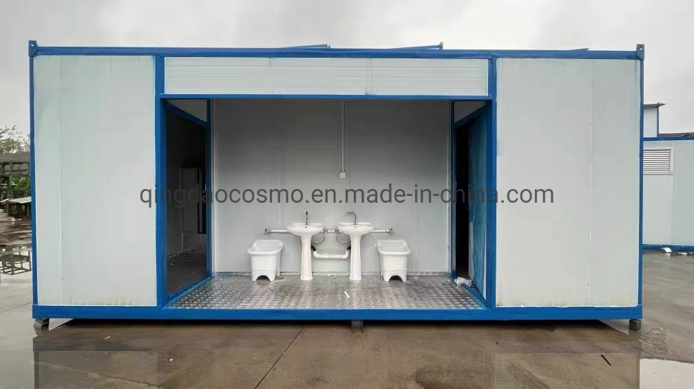 Steel Modular Poultry Prefab Container House /Prefabricated House/Mobile Portable Modular Building/Office/ Toilet /Hotel.