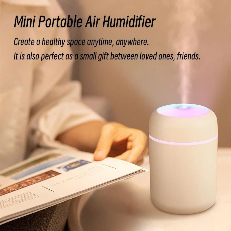 Mist Double Wet Aroma Essential Diffuser Car USB Air Humidifier