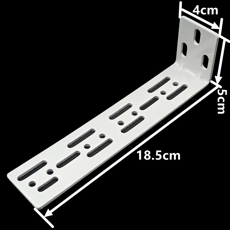 Curtain Rail Mounting Code Top Side Three Yard Square Bent Clamp Bracket Fixing