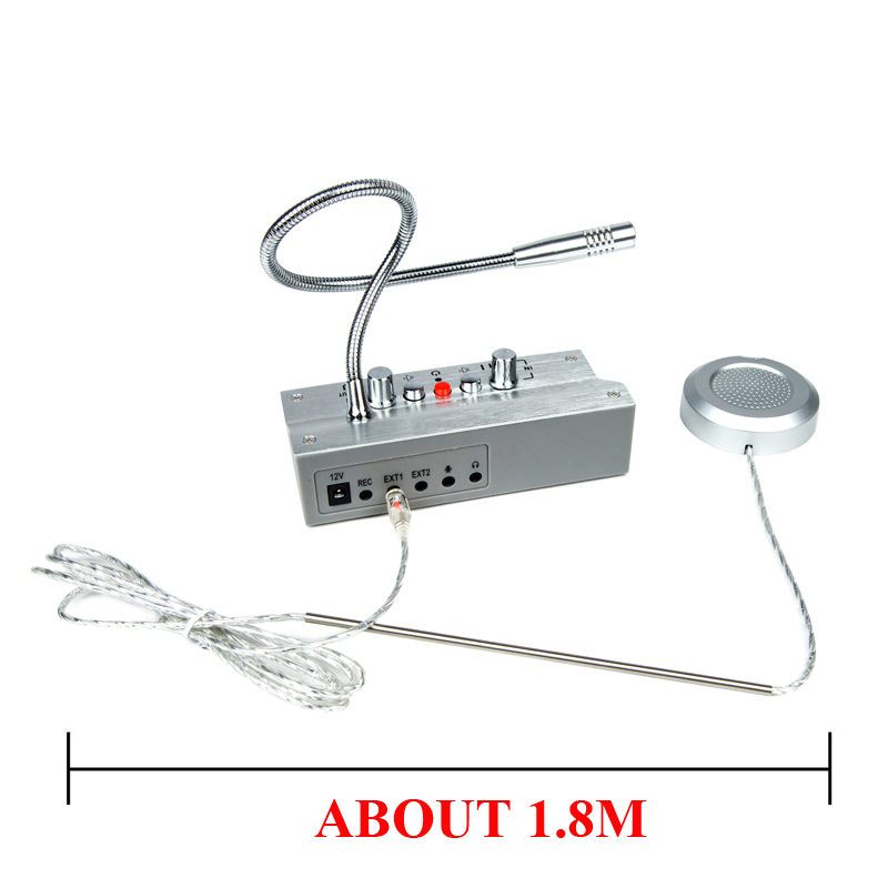 Window Counter Intercom Interphone System Withe Mute Function