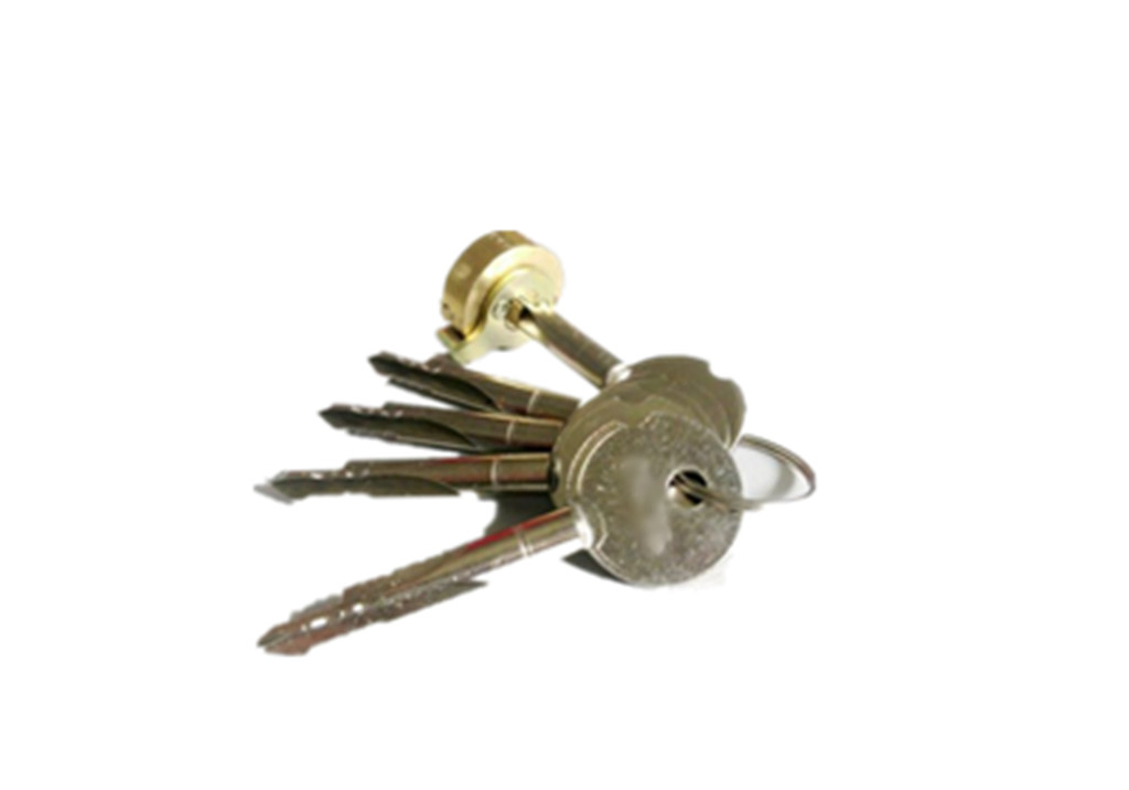 High Quality Cross Key Brass Lock Cylinder Metal Key Cross Lock Cylinde