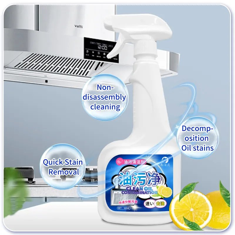 Powerful Kitchen Oven Grease Cleaner for Stubborn Stains and Residues