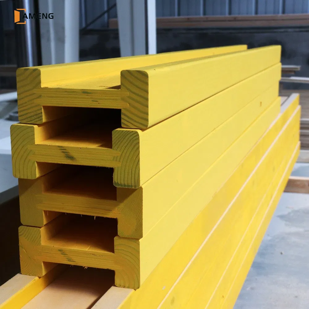 High Rigidity Formwork Timber Beams Spruce Wood H20 Beam 2.9m
