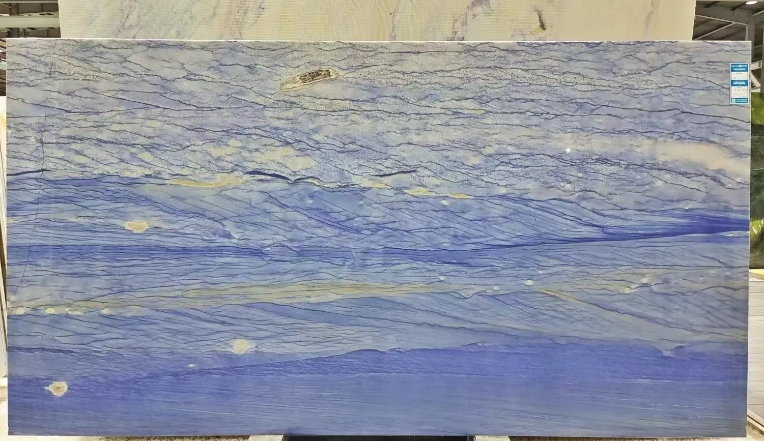 Crystal Marble Slabs Brazilian Blue Marble Tiles Project Home Decoration