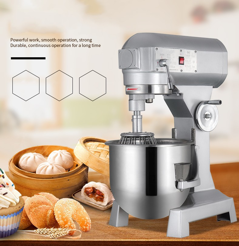 New Planetary Dough Mixer Grinder Blender Egg Mixer Machine Food Grade Stainless Kitchen Mixer