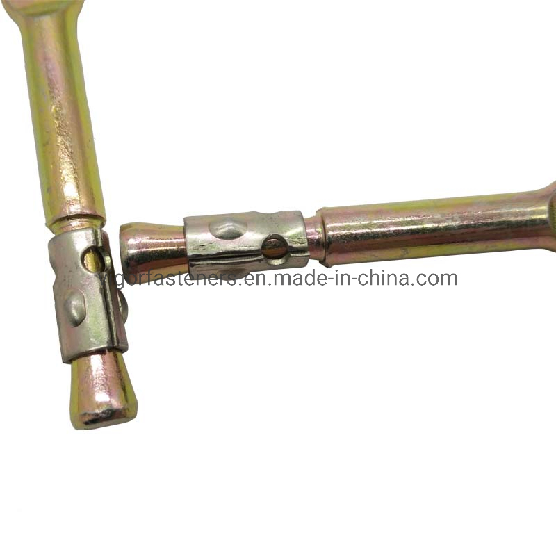 Yellow Zinc Plated Ceiling Concrete Anchor Tie Wire Anchor Carbon Steel Metal Wall Anchor Concrete Bolt Ceiling Anchor