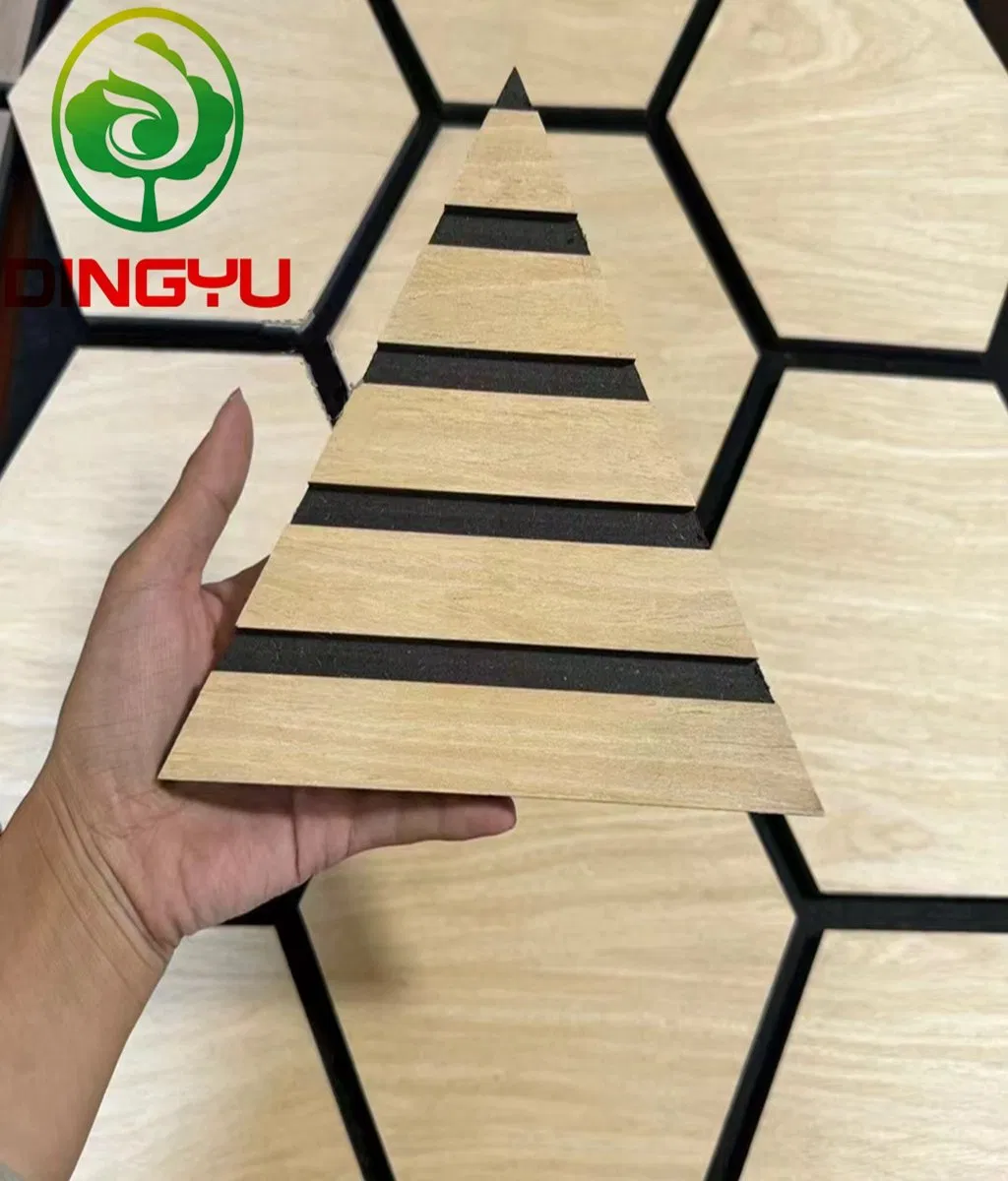 MDF Wooden Strip Sound-Absorbing Boards Cinema Kindergarten Children′ S