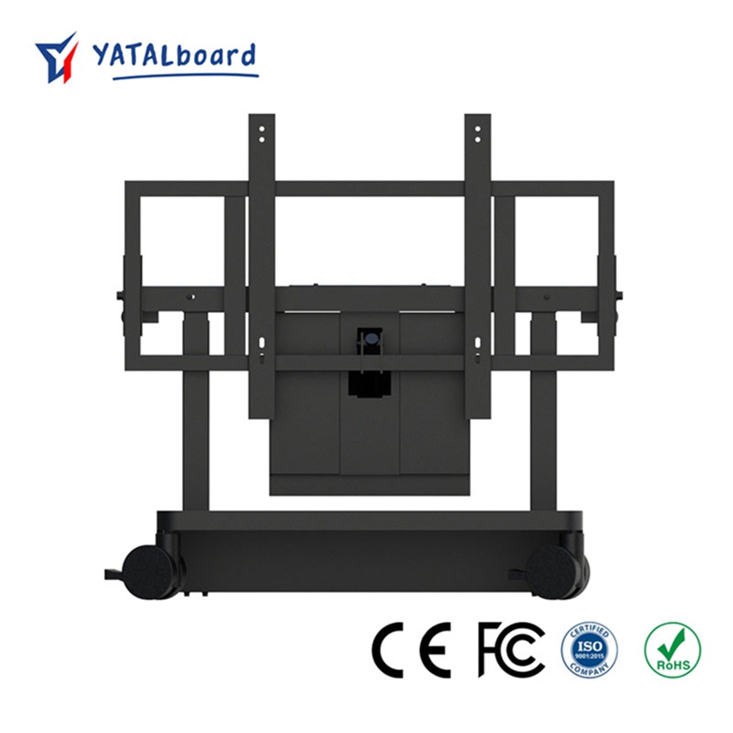 Mobile Stand for Interactive Flat Panel Wall Mounted 65 75 Inch TV Mobile Bracket for Smart Board with Competitive Price