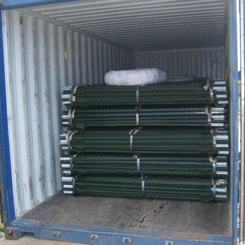 High Quality 6/8FT American Steel Galvanized / Green Studded T Post