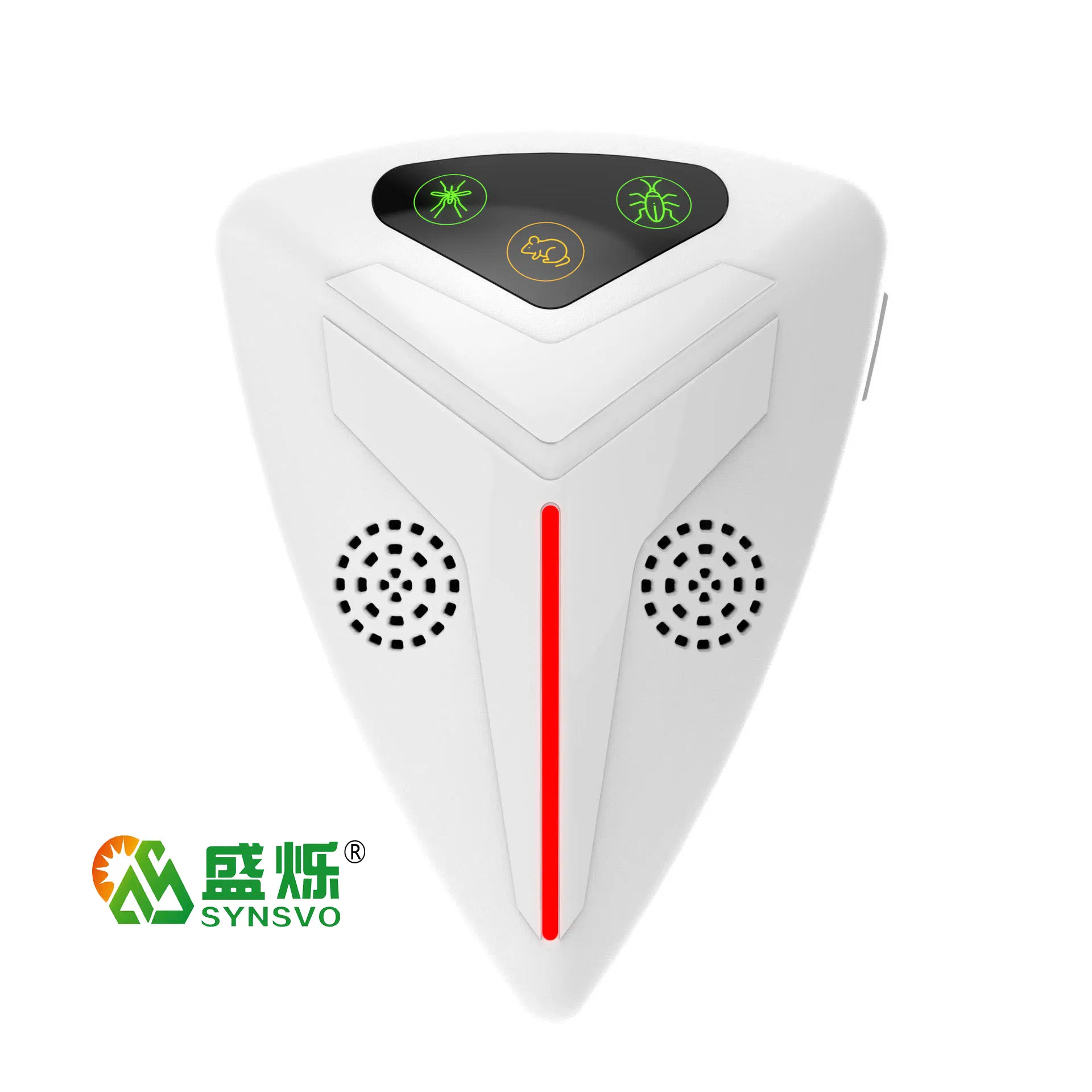 Ultrasonic Mouse Repeller Three-Speed Dual Speaker Variable Frequency Mouse Repeller High-Power Mosquito Repeller