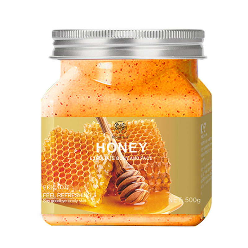 Custom Logo Natural Skin Care 100% Organic Exfoliate Fruit Face Body Scrub