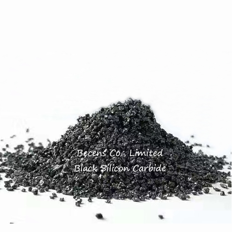 Wholesale 98.5% Black Silicon Carbide Bsic Sic Carborundum Refractory Metallurgy